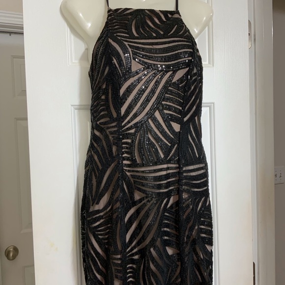 TRIXXI - black sequins dress - Picture 7 of 12